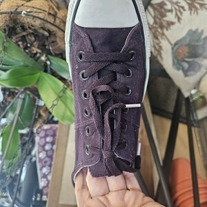 Women's Purple/Plum Converse Sneakers